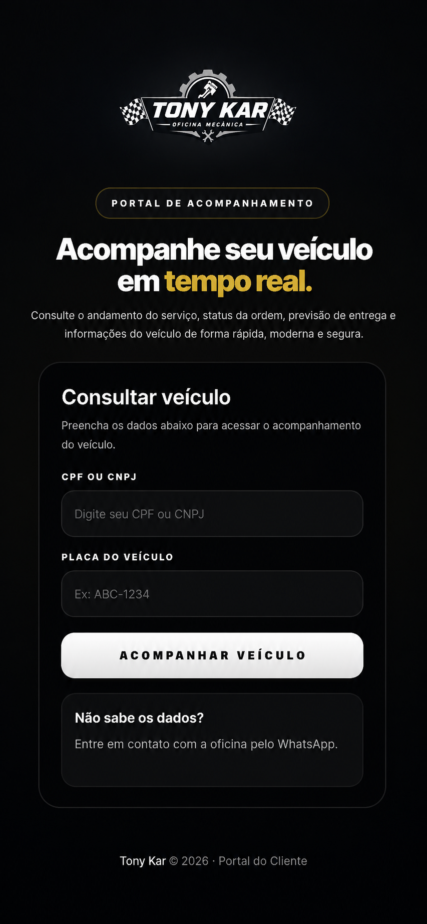 Sistema Oficina Mecânica